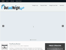 Tablet Screenshot of dietnweightloss.org